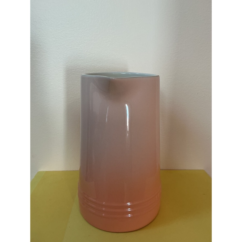 Le Creuset 1.5L Pitcher Second Choice Peche Ombre Ceramic Water Carafe - Picture 4 of 5